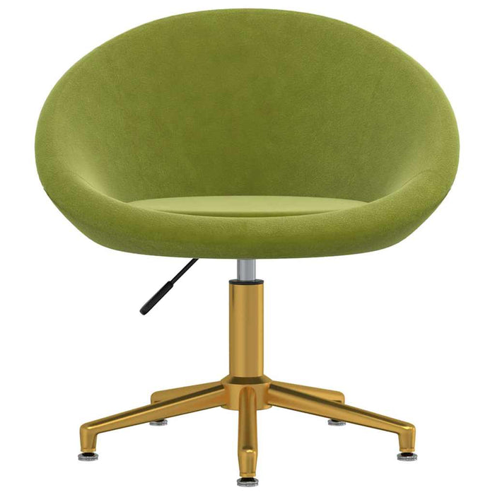 Scaun de bucătărie, verde deschis, catifea WALTI