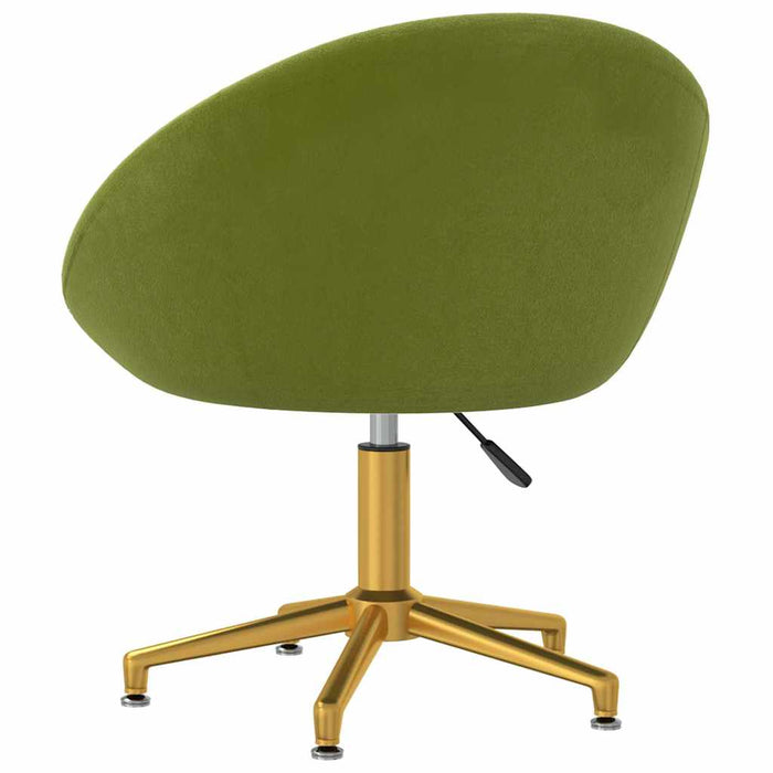 Scaun de bucătărie, verde deschis, catifea WALTI