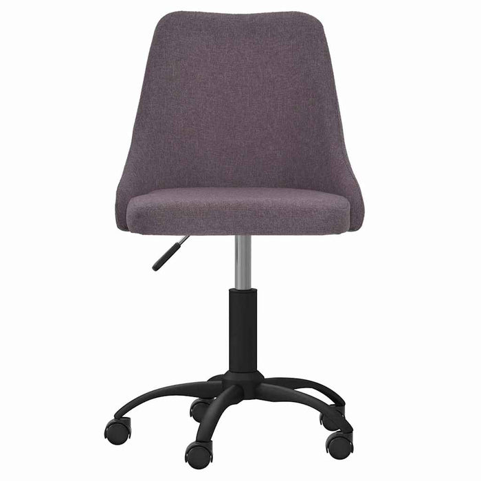 Scaun de bucătărie pivotant, gri taupe, material textil WALTI