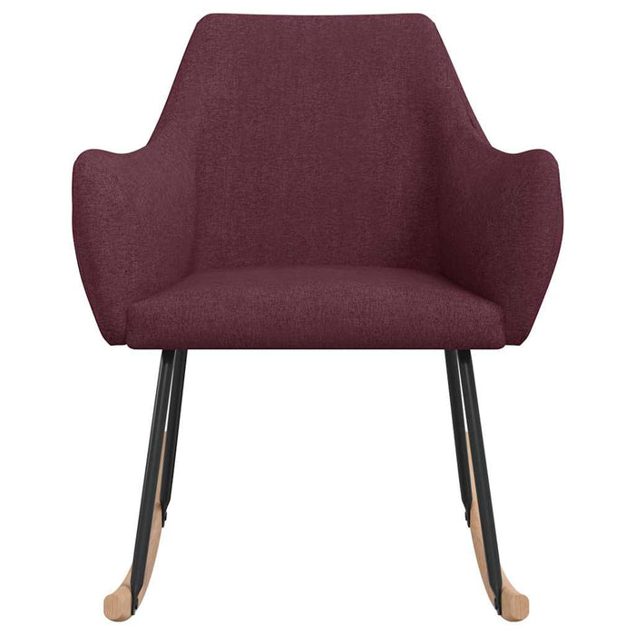 Scaun balansoar, violet, material textil WALTI