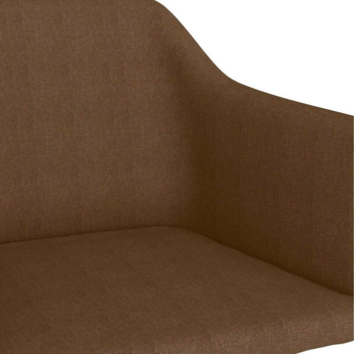 Scaun balansoar, maro, material textil WALTI