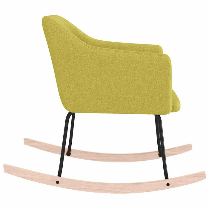 Scaun balansoar, verde, material textil WALTI