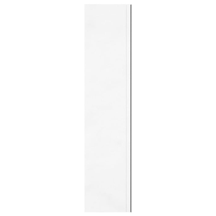 Dulap de baie cu oglindă, alb strălucitor, 60x15x75 cm, MDF - WALTI WALTI