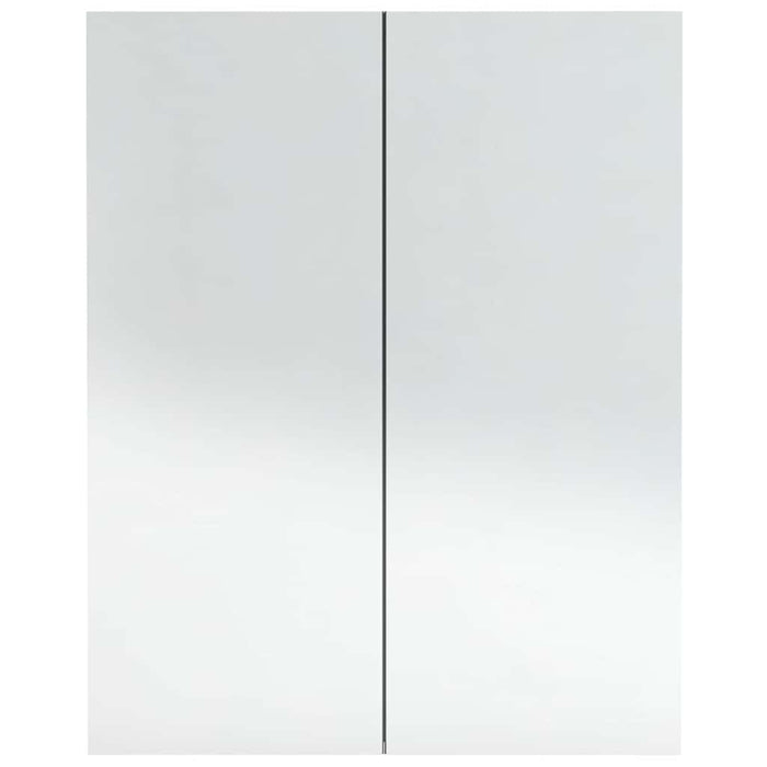 Dulap de baie cu oglindă, antracit, 60x15x75 cm, MDF - WALTI WALTI