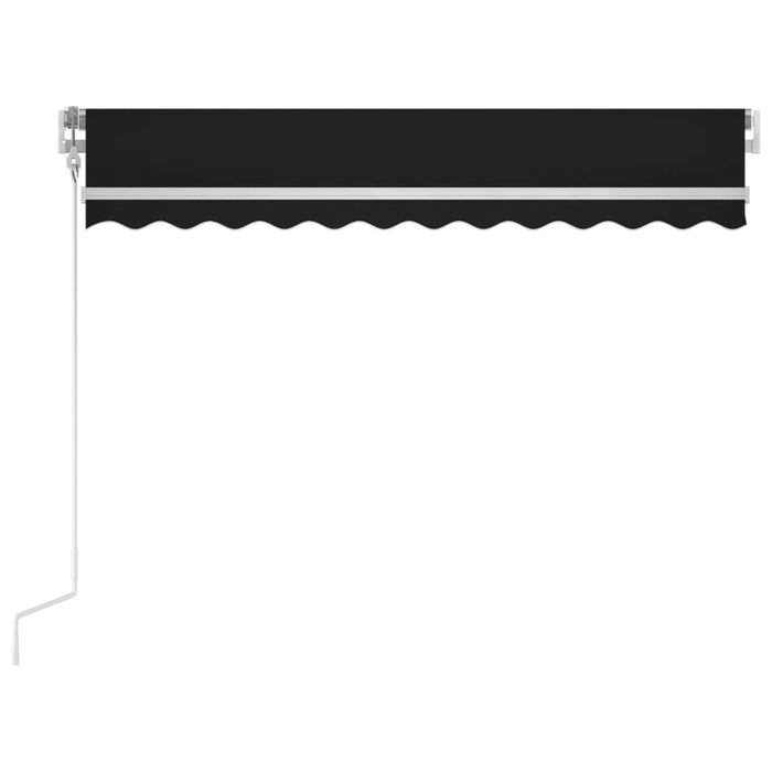 Copertină retractabilă automat, antracit, 300x250 cm - WALTI WALTI