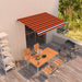 Copertină retractabilă automat, portocaliu/maro, 300x250 cm - WALTI WALTI