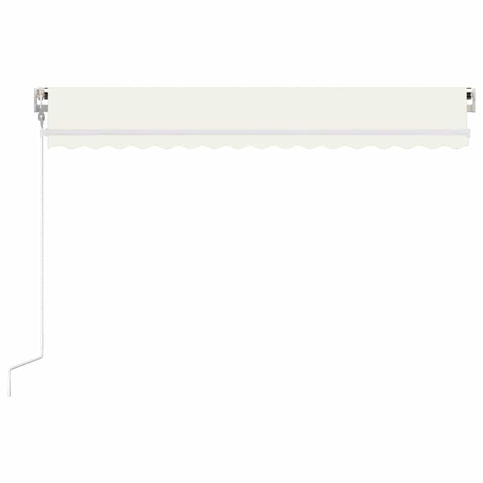 Copertină retractabilă automat, crem, 450x300 cm - WALTI WALTI