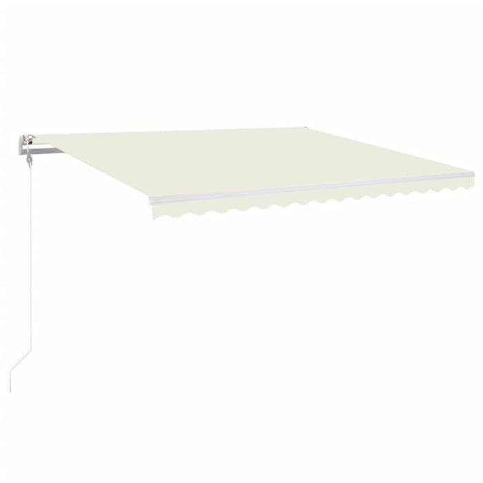 Copertină retractabilă automat, crem, 400x350 cm - WALTI WALTI