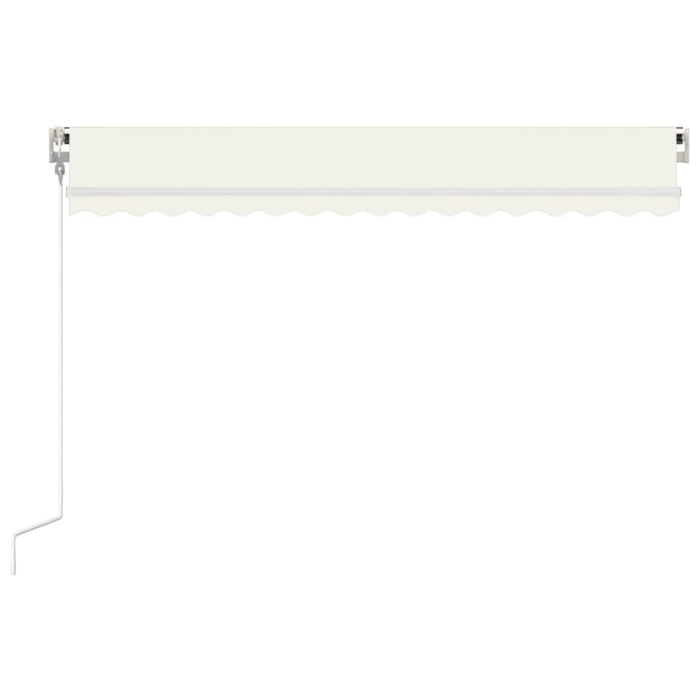 Copertină retractabilă automat, crem, 400x350 cm - WALTI WALTI
