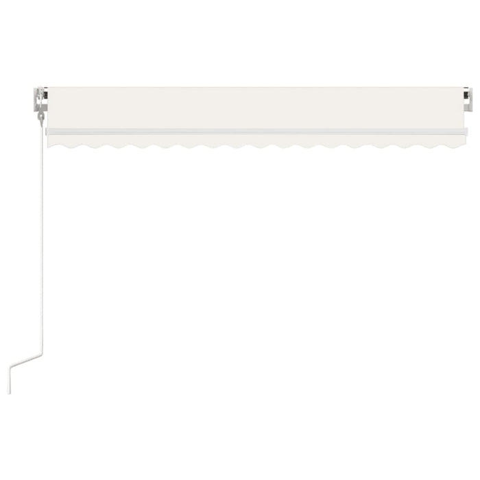 Copertină retractabilă automat, crem, 450x350 cm - WALTI WALTI
