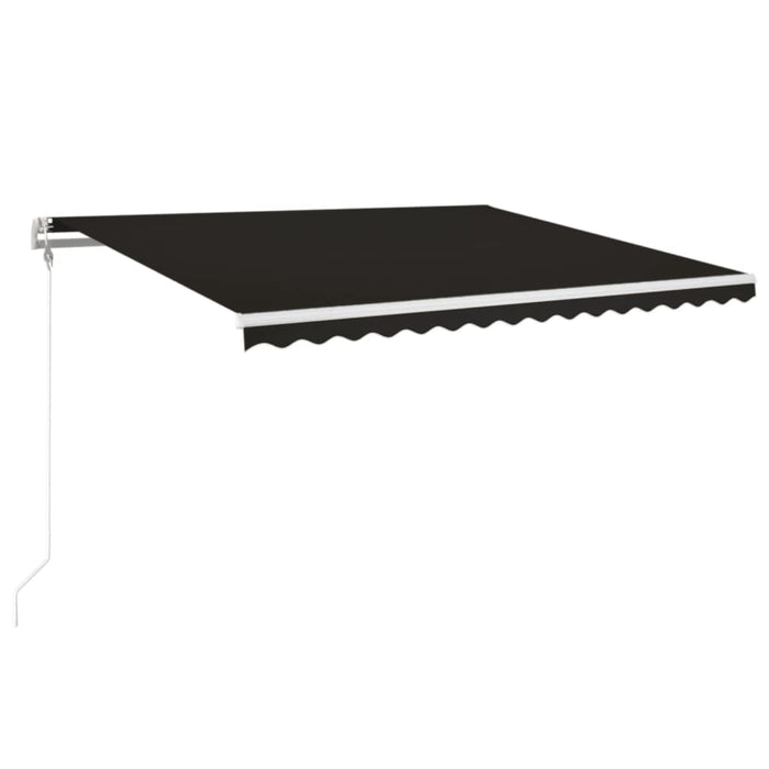 Copertină retractabilă automat, antracit, 450x350 cm - WALTI WALTI