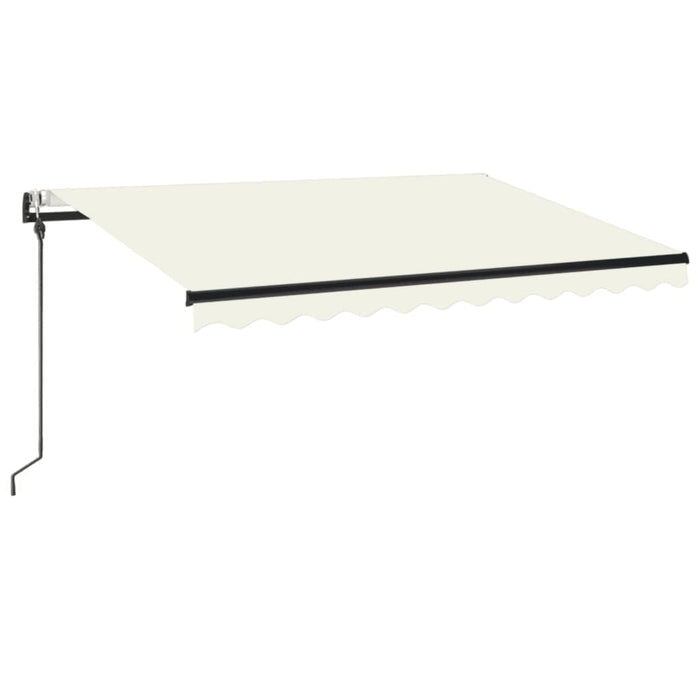 Copertină retractabilă automat, crem, 300x250 cm WALTI