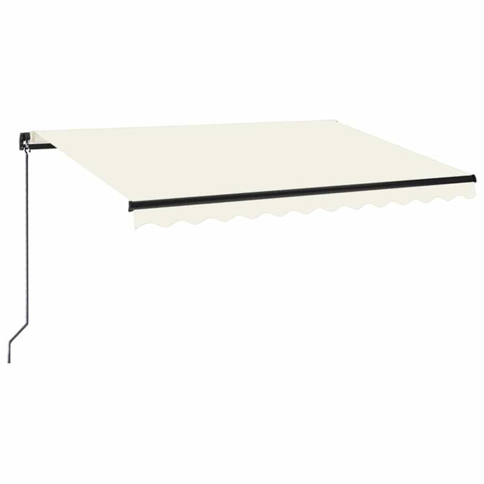 Copertină retractabilă manual, crem, 350x250 cm - WALTI WALTI