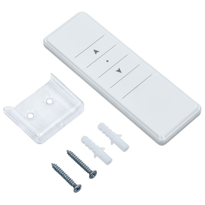 Copertină automată cu stor&LED&senzor de vânt albastru/alb 5x3m - WALTI WALTI