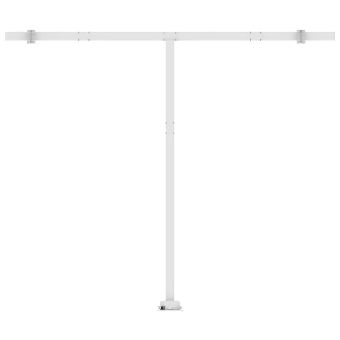 Copertină automată cu senzor vânt & LED, crem, 300x250 cm WALTI