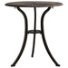 Set mobilier bistro, 3 piese, bronz, aluminiu turnat - WALTI WALTI