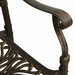 Set mobilier bistro, 3 piese, bronz, aluminiu turnat - WALTI WALTI