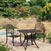 Set mobilier bistro, 3 piese, bronz, aluminiu turnat - WALTI WALTI