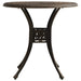 Set mobilier bistro, 3 piese, bronz, aluminiu turnat - WALTI WALTI