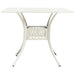 Set mobilier bistro, 3 piese, alb, aluminiu turnat - WALTI WALTI