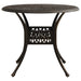 Set mobilier bistro, 5 piese, bronz, aluminiu turnat - WALTI WALTI