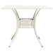 Set mobilier bistro, 5 piese, alb, aluminiu turnat - WALTI WALTI
