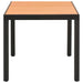 Set mobilier de exterior, 5 piese, negru, aluminiu - WALTI WALTI