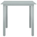 Set mobilier de grădină, 5 piese, argintiu și negru, aluminiu - WALTI WALTI