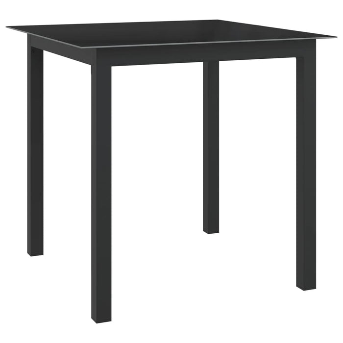 Set mobilier de grădină, 5 piese, antracit, aluminiu - WALTI WALTI