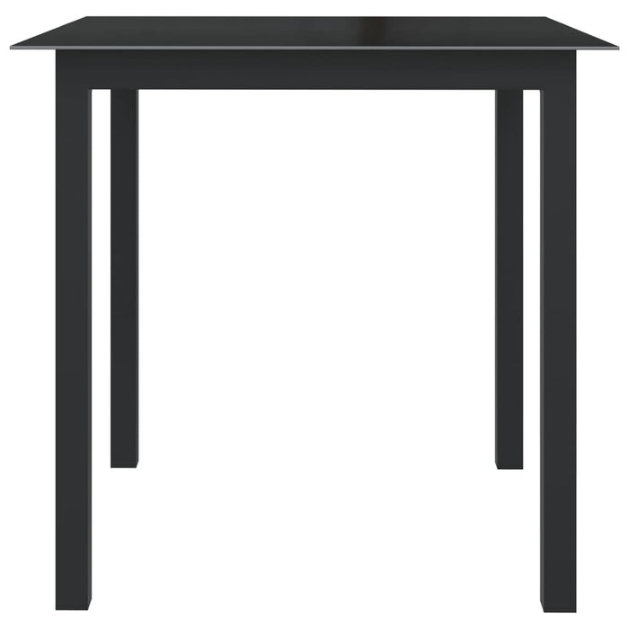 Set mobilier de grădină, 5 piese, antracit, aluminiu - WALTI WALTI