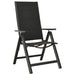 Set mobilier de grădină, 5 piese, antracit, aluminiu - WALTI WALTI