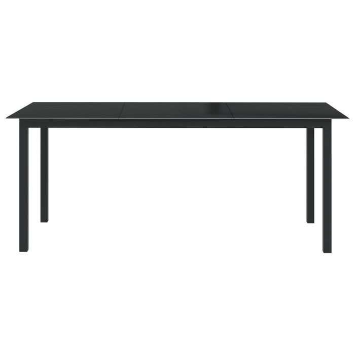 Set mobilier de grădină, 9 piese, antracit, aluminiu - WALTI WALTI