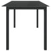 Set mobilier de grădină, 9 piese, antracit, aluminiu - WALTI WALTI