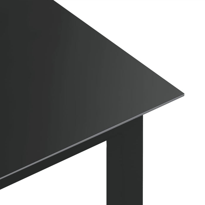 Set mobilier de grădină, 9 piese, antracit, aluminiu - WALTI WALTI