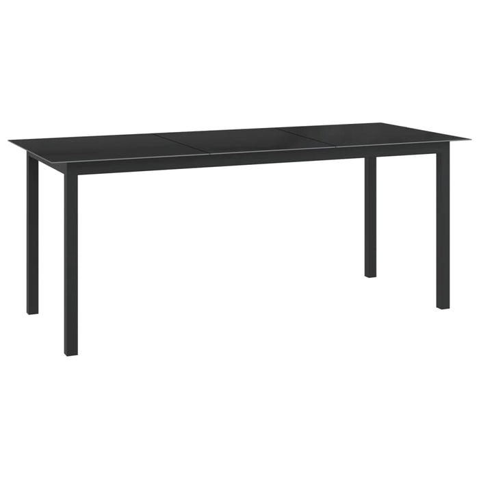 Set mobilier de grădină, 9 piese, antracit, aluminiu - WALTI WALTI
