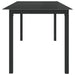 Set mobilier de grădină, 9 piese, antracit, aluminiu - WALTI WALTI