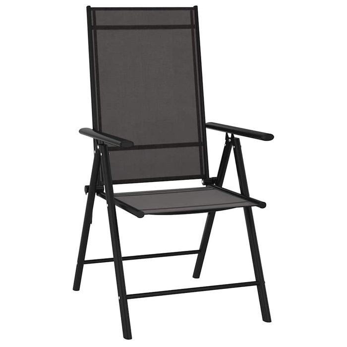 Set mobilier de grădină, 10 piese, negru și antracit - WALTI WALTI