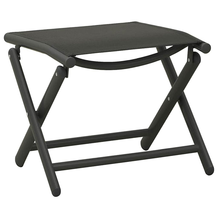 Set mobilier de grădină, 10 piese, negru și antracit - WALTI WALTI