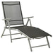 Set mobilier de grădină, 10 piese, negru și argintiu - WALTI WALTI