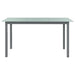 Set mobilier de grădină, 10 piese, negru și argintiu - WALTI WALTI