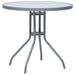 Set mobilier grădină, 5 piese, argintiu, aluminiu și textilenă - WALTI WALTI