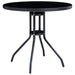 Set mobilier bistro, 5 piese, negru și antracit - WALTI WALTI