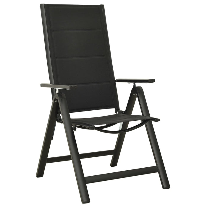 Set mobilier bistro, 5 piese, negru și antracit - WALTI WALTI