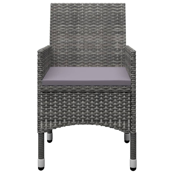 Set de masă pentru grădină, 5 piese, gri - WALTI WALTI