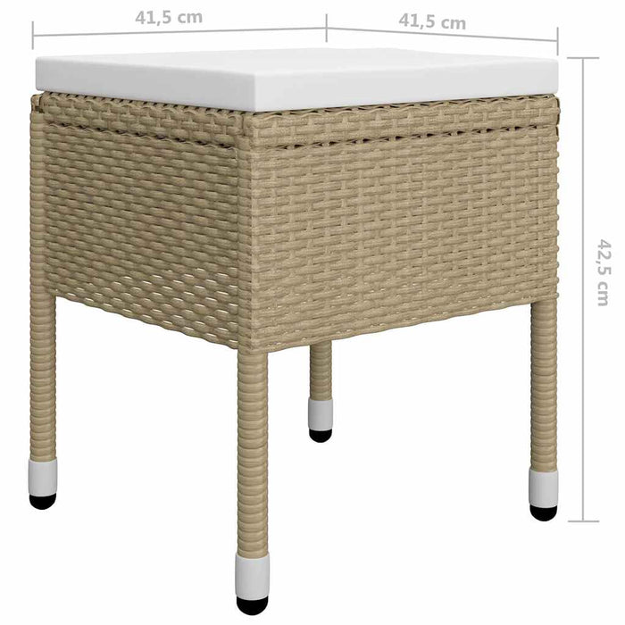 Set mobilier de grădină, 5 piese, bej - WALTI WALTI
