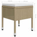Set mobilier de grădină, 5 piese, bej - WALTI WALTI