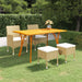Set mobilier de grădină, 5 piese, bej - WALTI WALTI