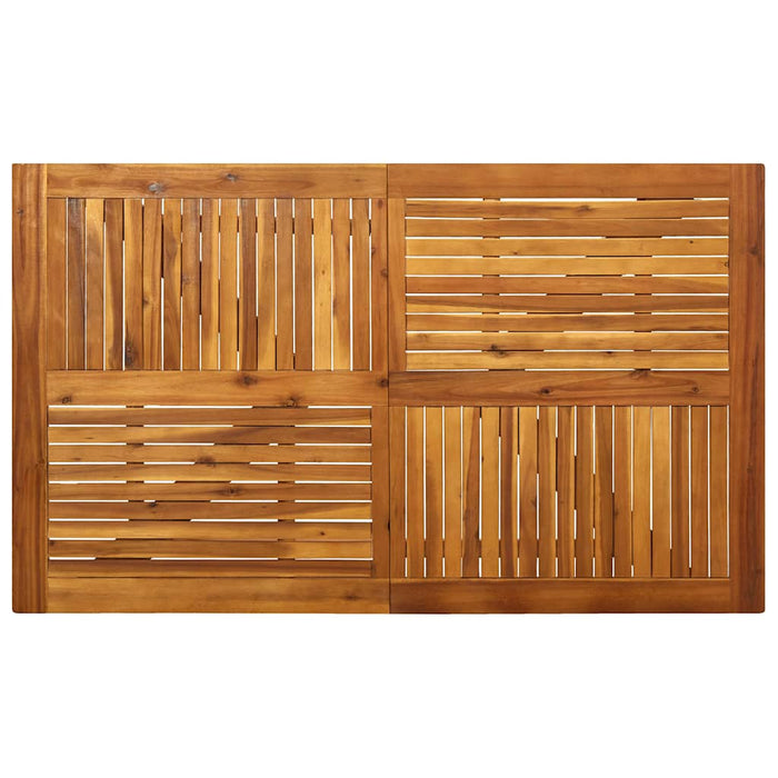 Set mobilier de grădină, 5 piese, negru WALTI