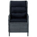 Set mobilier de grădină, 5 piese, gri închis - WALTI WALTI