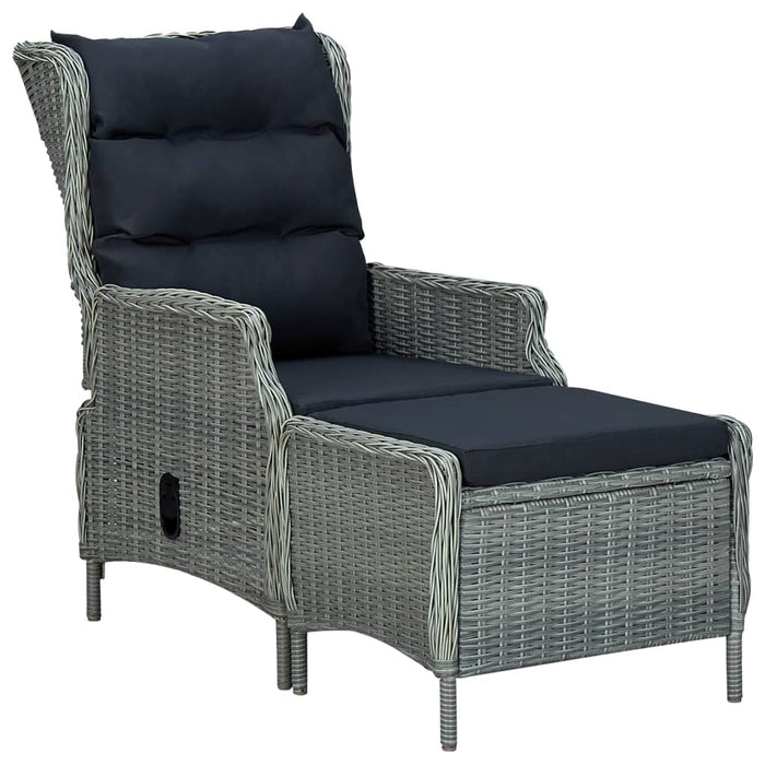 Set mobilier de grădină, 7 piese, gri deschis - WALTI WALTI